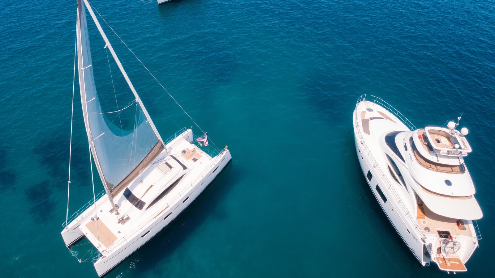 Catamaran ou yacht à moteur : lequel choisir pour une semaine en famille ?